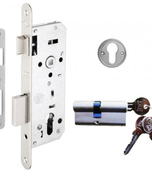 KALE SİL.DAİRE KİLİDİ 152R/35 MM NİKEL OVAL