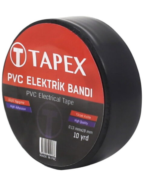 TAPEX ELEKTRİK BANTI SİYAH