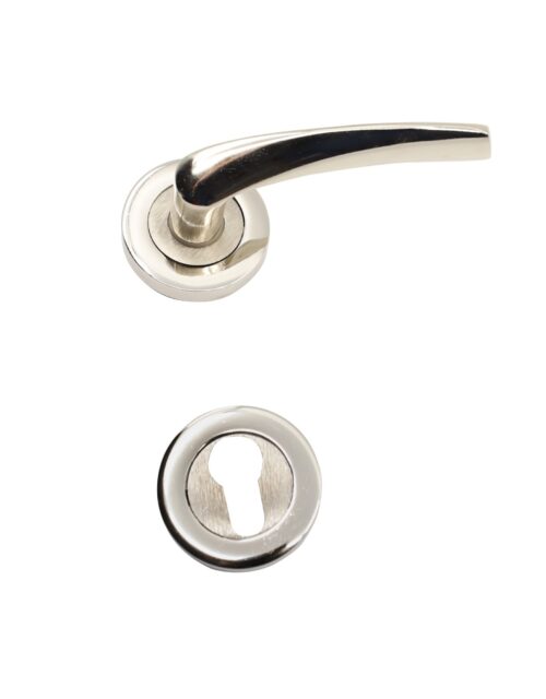 BURGAZ ROZETLİ KAPI KOLU NİKEL SATEN YALE 2011R