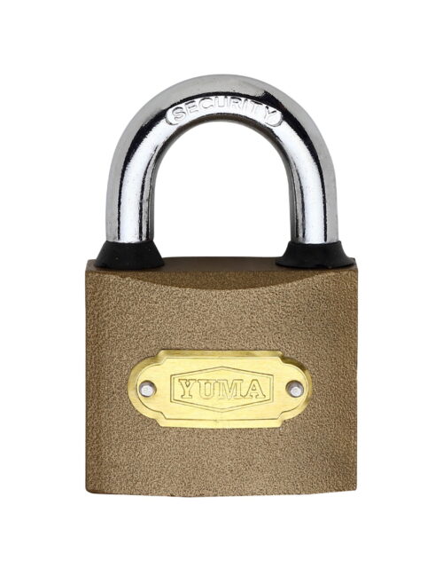 YUMA SARI KAPLAMA ASMA KİLİT 63 MM YM-1063B