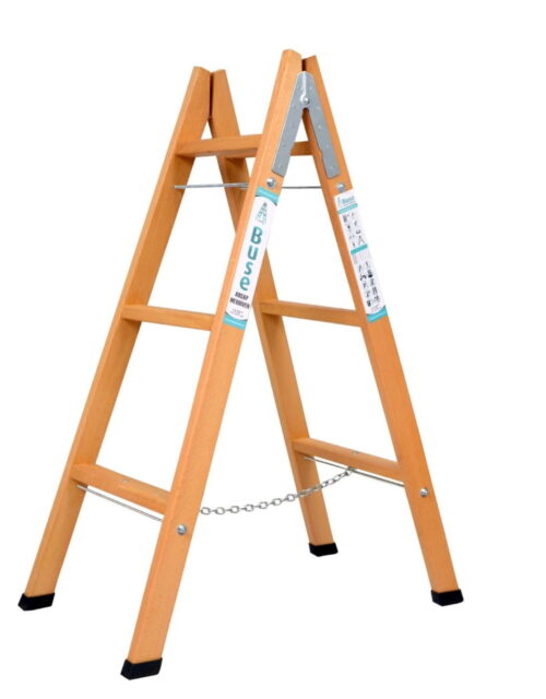 BUSE A TİPİ AHŞAP MERDİVEN 3 BASAMAK(110CM) AG-103