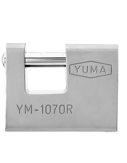 YUMA KAYAR MİLLİ ASMA KİLİT 80 MM 1080R NİKEL