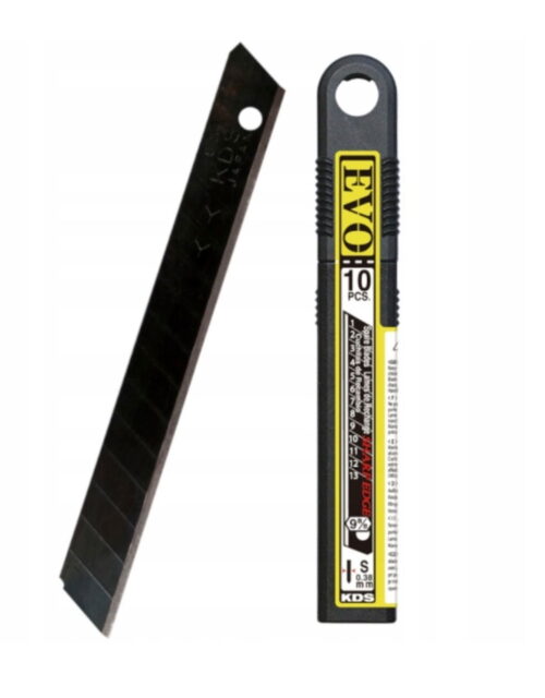 KDS MAKET BIÇAğI YEDEğİ 9 MM SİYAH KOD:SB-10B EVO