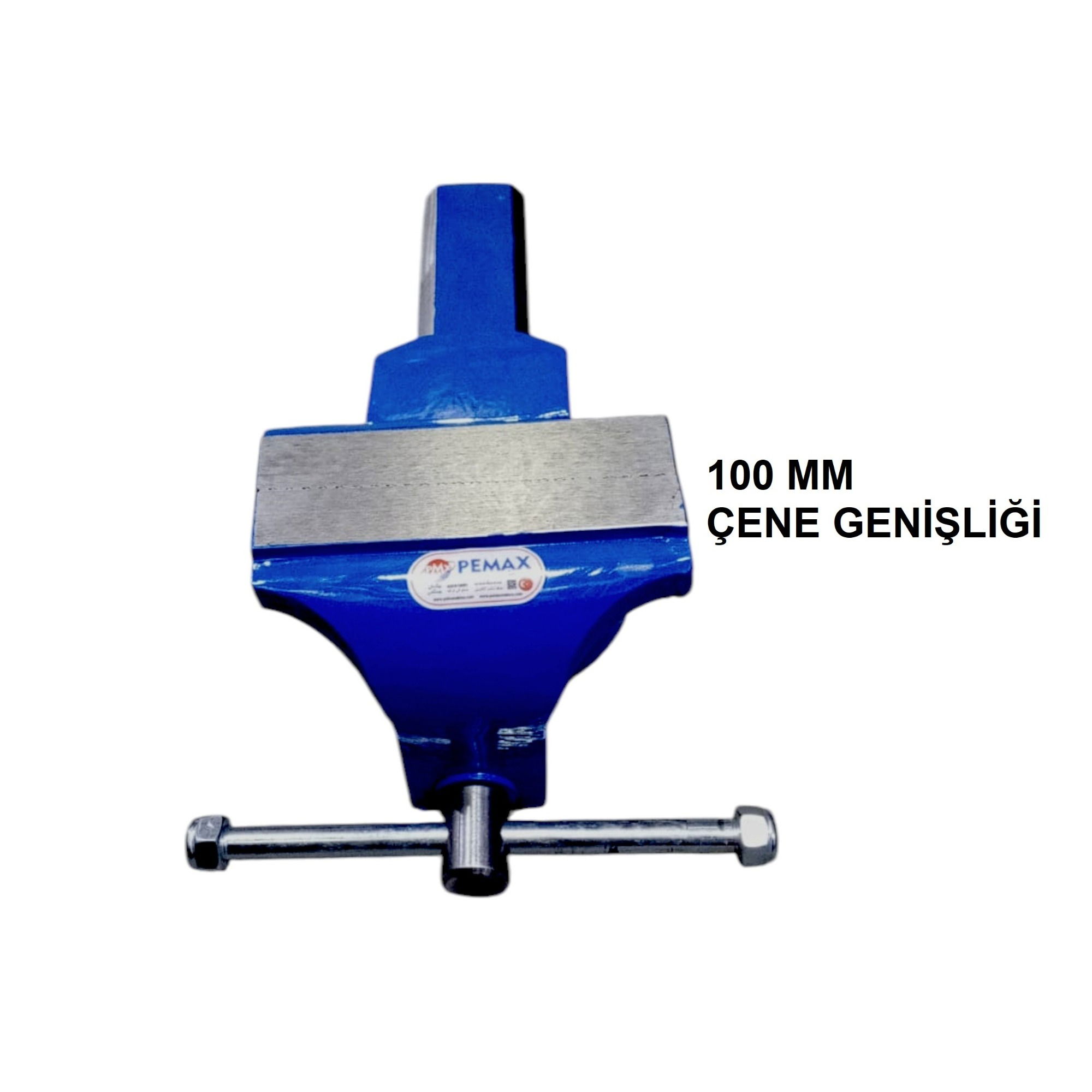 PEMAX PMS102 SABİT TEZGAH MENGENE 100 MM - Görsel 4