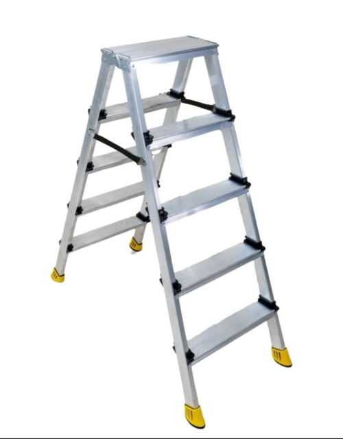 BEYKON ALÜMİNYUM ÇİFT ÇIKIŞLI MERDİVEN 5 Lİ