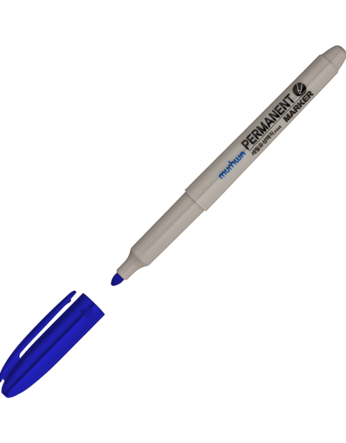 MUNHWA PERMANENT MARKER ASETAT KALEMİ FINE MAVİ