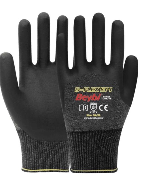 BEYBİ B-FLEX110 NİTRİL KAPLI KÖPÜK ELDİVEN NO:9
