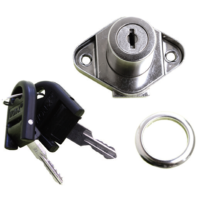 ÇEKMECE KİLİDİ OVAL KROM 106-22